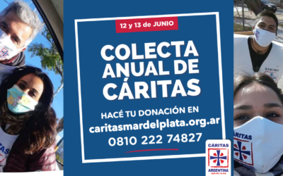 COLECTA DE CARITAS: COMPARTAMOS MAS!