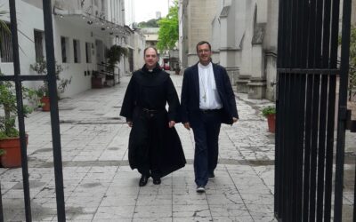 El padre Obispo Gabriel y el auxiliar Darío participan de la Asamblea Plenaria de la CEA.