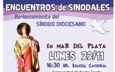 RELANZAMIENTO DEL SÍNODO DIOCESANO