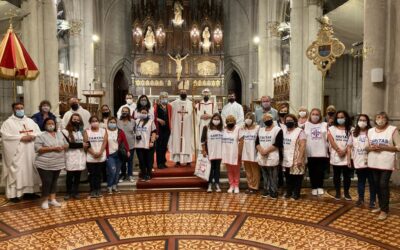 SE INICIÓ LA CAMINATA DE CÁRITAS.