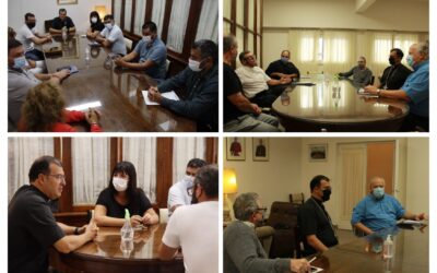 REUNIONES POR PROGRAMAS DE EMPLEO Y TEMAS DE NIÑEZ Y ADOLESCENCIA.