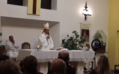 EL PADRE OBISPO GABRIEL PRESIDIO LA MISA INAUGURAL DEL PLENARIO NACIONAL DE DIRIGENTES DEL MOVIMIENTO CURSILLOS DE CRISTIANDAD