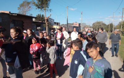 FIESTA DE SAN JORGE- EL OBISPO AUXILIAR DARIO PRESIDIÓ LA MISA Y ACOMPAÑO LA PROCESIÓN