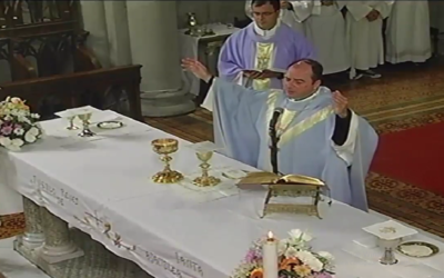 MI CORAZON YA ESTA EN CAFAYATE, DIJO MONS. QUINTANA.