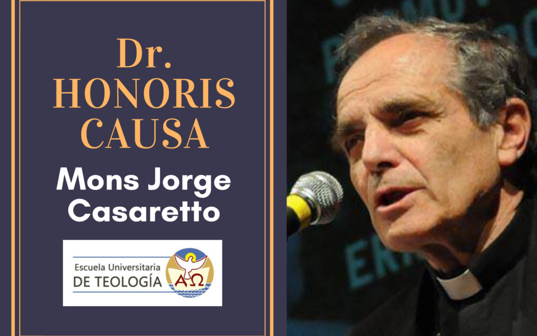 HONORIS CAUSA A MONS JORGE CASARETTO