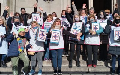 CARITAS RINDE CUENTAS A LA COMUNIDAD.