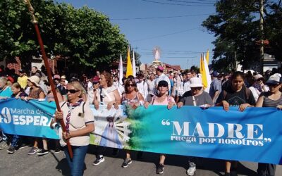 POSTALES DE LA 49° MARCHA DE LA ESPERANZA.