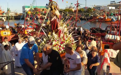 FIESTA DE LOS PESCADORES CON EL NUNCIO APOSTÓLICO.