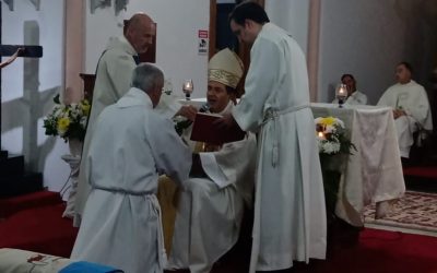ORDENACIÓN DIACONAL DE DANIEL GOMEZ EN MADARIAGA