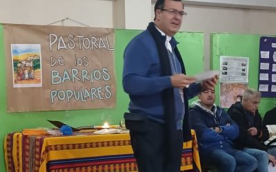 EL PADRE OBISPO GABRIEL MESTRE PROMUEVE LA FORMACIÓN DE UNA PASTORAL DE LOS BARRIOS POPULARES