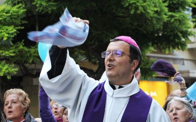 LA DIOCESIS DESPIDE AL PADRE OBISPO GABRIEL.