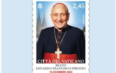 SELLO POSTAL DEL BEATO CARDENAL PIRONIO.