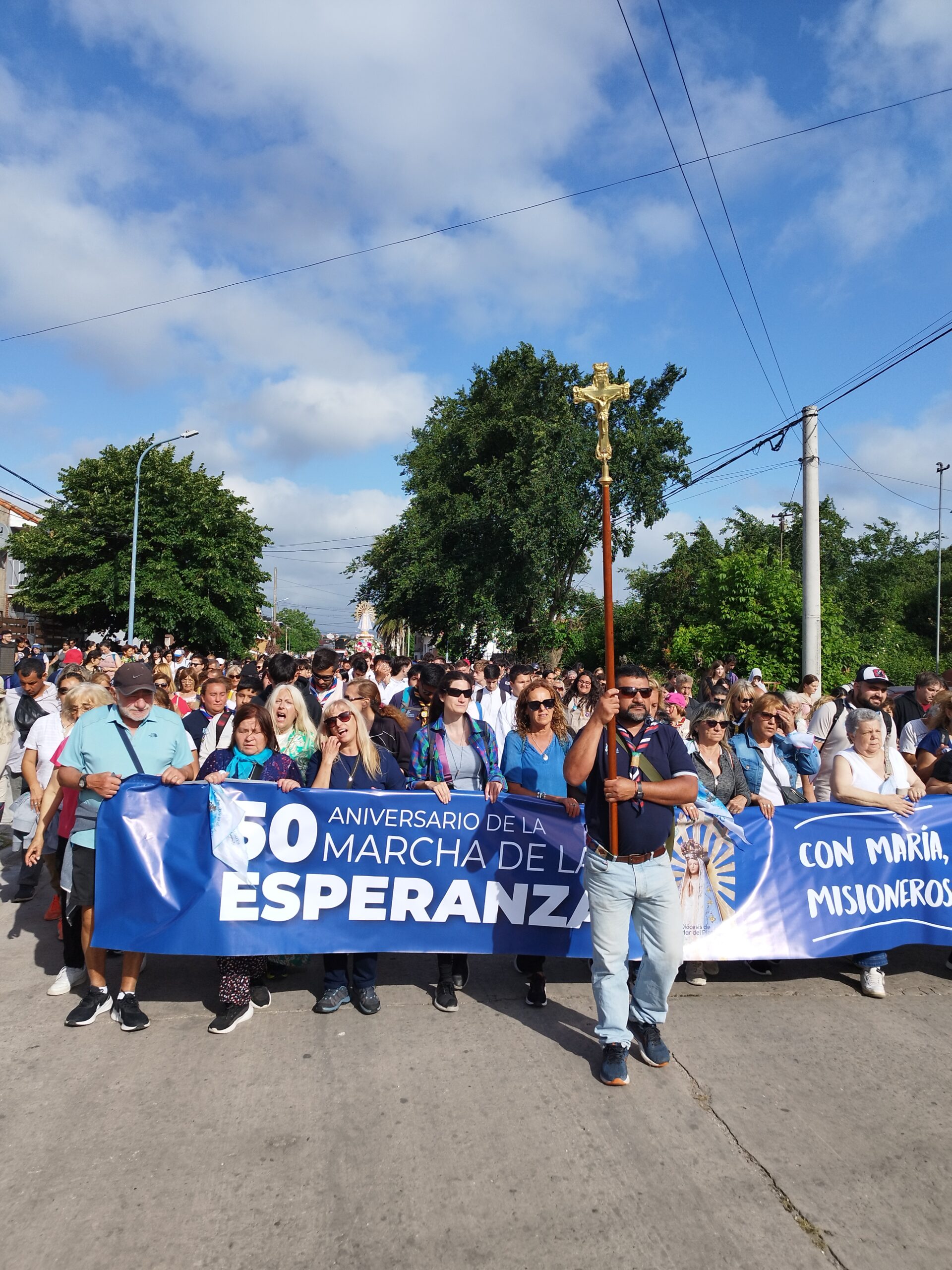 CON UNA PARTICIPACIÓN RÉCORD, SE REALIZÓ LA MULTITUDINARIA 50° MARCHA DE LA ESPERANZA
