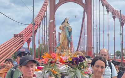¡SE REALIZÓ EN NECOCHEA LA MARCHA DE LA FE!