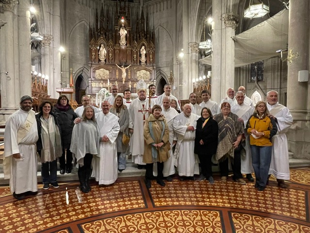 Se celebró el jubileo de los diáconos