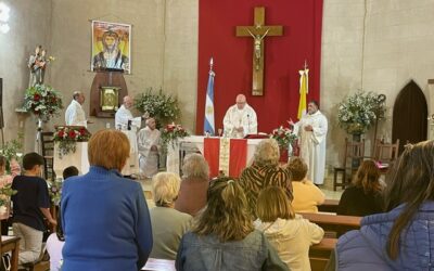 Fiesta patronal de Santa Teresita en Comandante Nicanor Otamendi