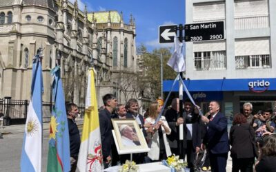 El Papa Francisco ya tiene su calle en Mar del Plata
