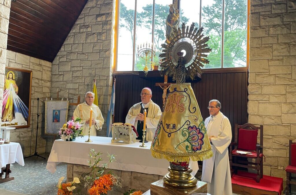 Celebración de las patronales de la Parroquia Nuestra Señora del Pilar en Sierra de los Padres