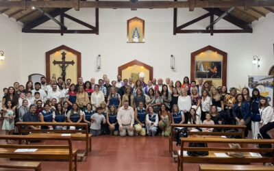 Colegios de la diócesis celebraron juntos en Batán la Misa de inicio del ciclo lectivo
