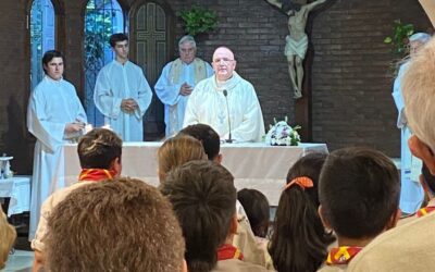 Misa en la Pquia. San Antonio, en el 93 aniversario de la Acción Católica Argentina