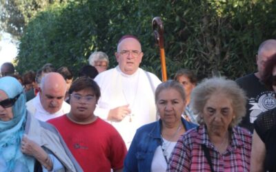 Gran devoción en el Santuario Jesús Misericordioso