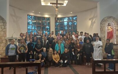 Dirigentes de la Mesa por la Dignidad de las Periferias participaron de una Misa en San Cayetano