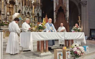 En la Peregrinación Diocesana a Luján el obispo Giobando animó a “caminar con esperanza”