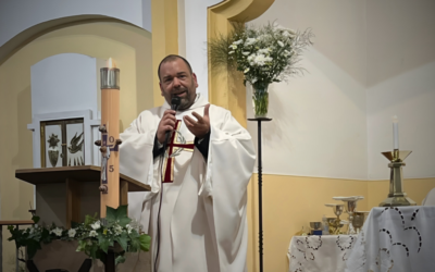 Asume P. Mario Fernández en Nuestra Señora del Huerto
