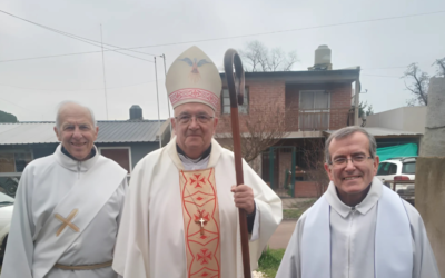 Visita del Obispo y Fiesta Patronal en la comunidad de Santa Paula