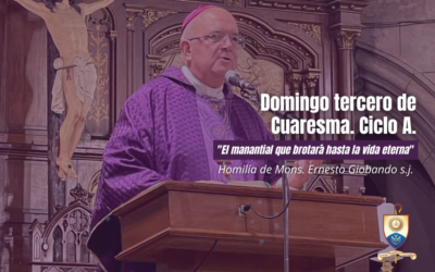 Domingo tercero de Cuaresma. Ciclo A.