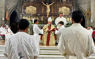 Mons. Giobando ordenó dos nuevos sacerdotes para la diócesis de Mar del Plata