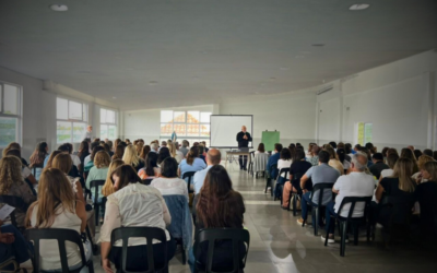 Mons. Giobando animó a directivos de escuelas del Obispado a estar “cerca de Dios y de los que Él nos confía”