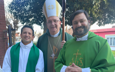 El padre Juan Andrés Rosso asumió como nuevo párroco de La Medalla Milagrosa en Mar del Plata
