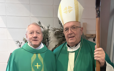 El padre Pablo Etchepareborda asumió como nuevo párroco de Santa Clara de Asís