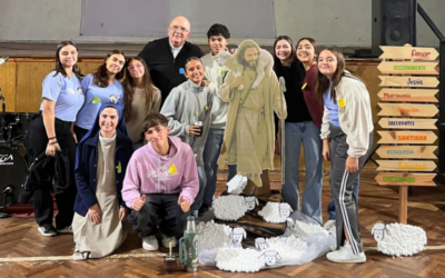 Adolescentes y jóvenes celebraron junto al Obispo la Jornada del Buen Pastor