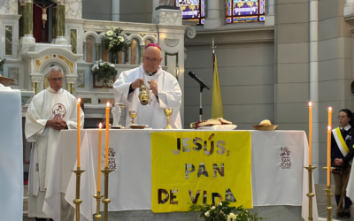 Balcarce celebró la solemnidad de Corpus Christi junto al Obispo Diocesano