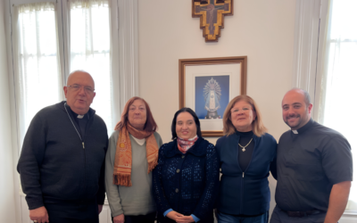 El obispo recibió a la comisión de la Asociación Cooperadora del Unzué