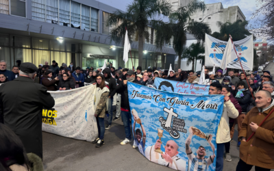 Una marcha por la vida y la esperanza cerró la primera jornada de la Semana Social Diocesana