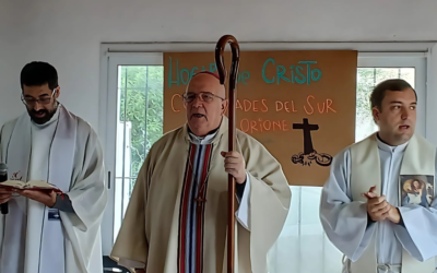 Bendición de la obra finalizada del Hogar de Cristo