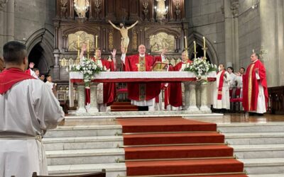 Santa Cecilia: Monseñor Giobando pidió «seguir construyendo una ciudad en la que brillen los valores del evangelio»