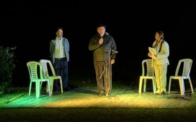 Navidad junto al lago: Mons. Giobando invitó a contemplar “como si presente me hallase”