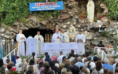 Emotiva celebración en honor a Nuestra Señora de Lourdes.