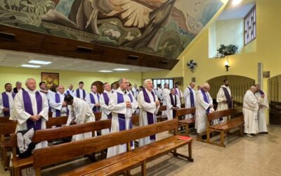 El clero de la diócesis participó de una Jornada de Espiritualidad de Adviento