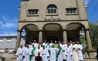 Seminaristas diocesanos participaron en La Eufemia de su convivencia de verano