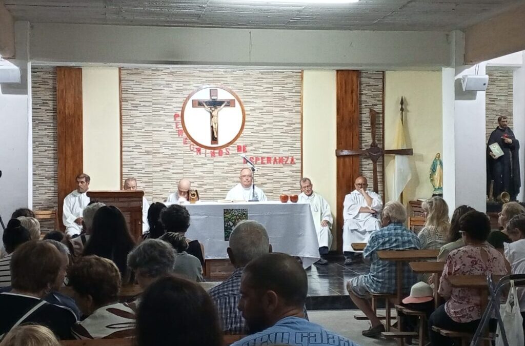 Misa en la Casa de Ejercicios Santo Cura Brochero   