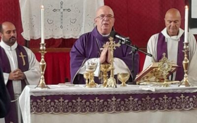 Mons. Giobando presidió la Misa diocesana de inicio del ciclo lectivo