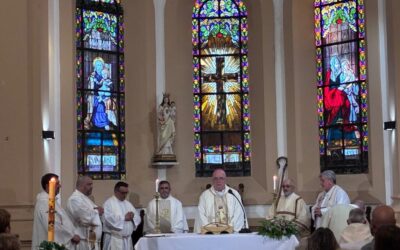 El padre Walter Pereyra asumió como Párroco en Quequén