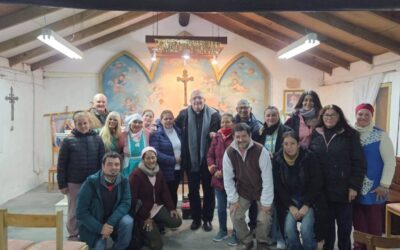 Visita Pastoral de Mons. Ernesto Giobando a la Parroquia Inmaculada Concepción de Villa Gesell