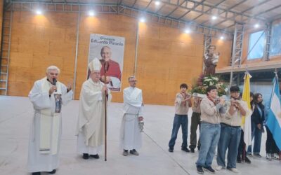 En su fiesta patronal la escuela San Antonio inauguró el gimnasio “Beato Eduardo Pironio”