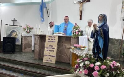 No dejar a nadie tirado en el camino”, el pedido del Obispo en las Patronales de la capilla Nuestra Señora de los Dolores